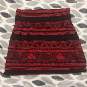 Tribal print skirt